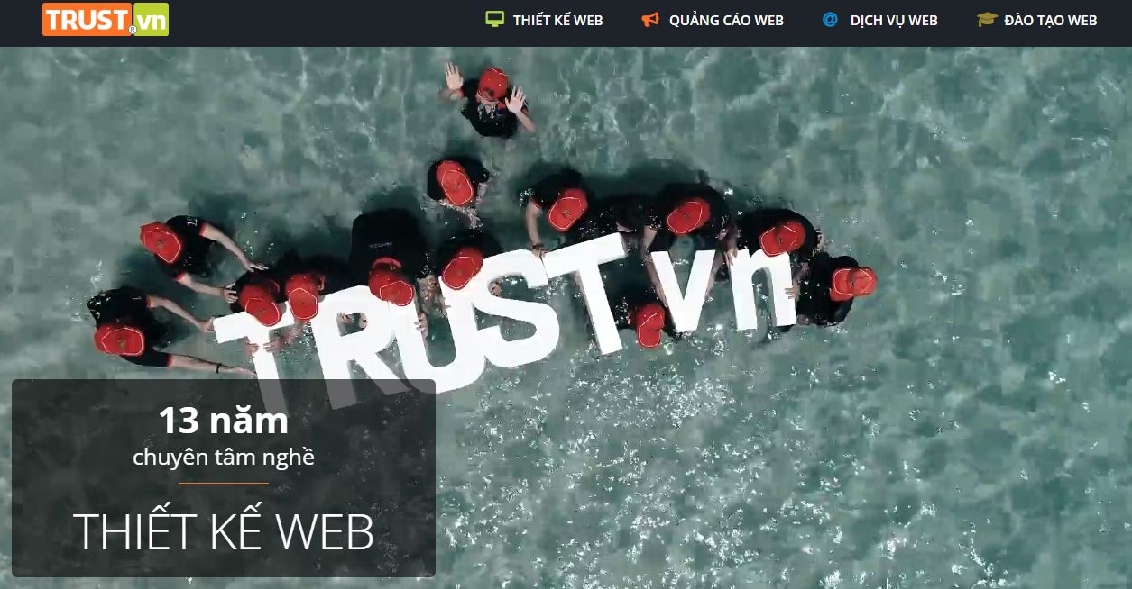 Công ty thiết kế website Trustvn