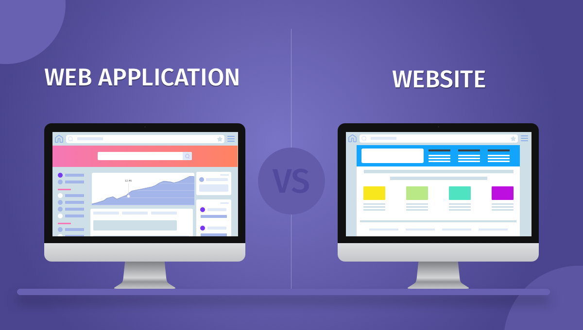 Sự khác biệt giữa Web app và Website
