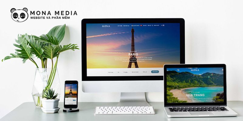 Mona Media - Công ty thiết kế website du lịch theo yêu cầu hàng đầu tại Việt Nam
