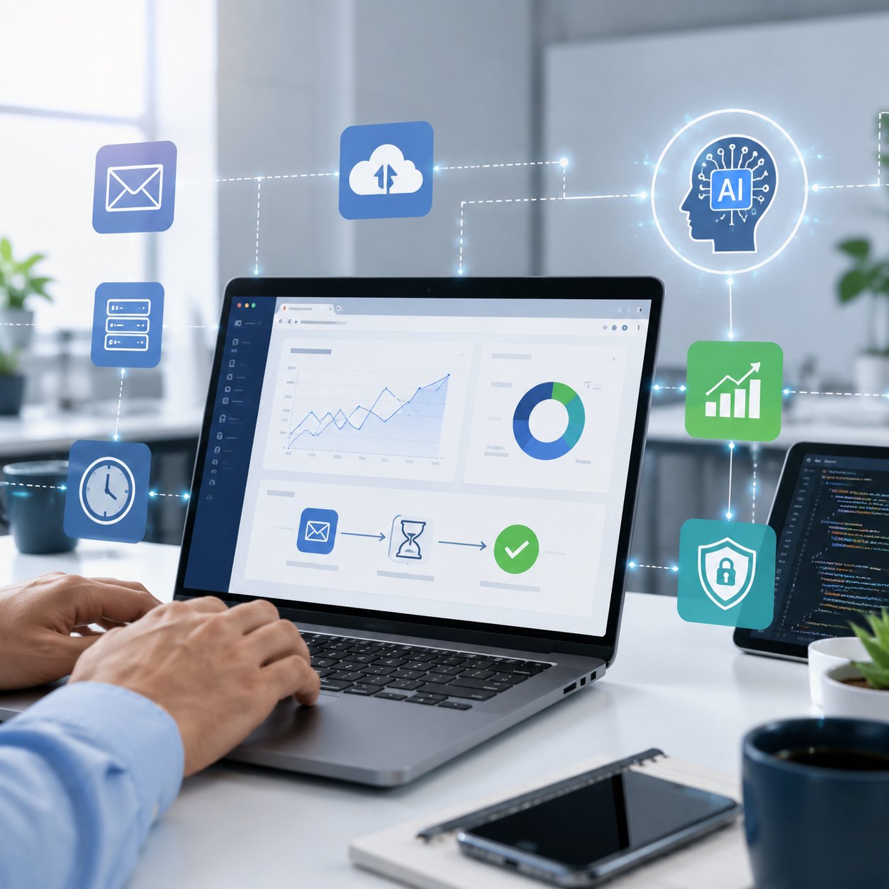 Tự động hóa email và workflow trên website: từ cron PHP đến ứng dụng AI cho phòng marketing